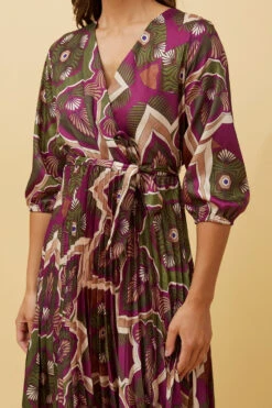 MARIETTA SATIN MIDI DRESS -Printedcarpetus 891f7d207f42df56e3d677f4c24eb9a7