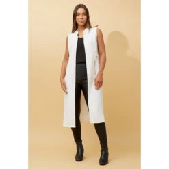 HYLEE LONGLINE VEST -Printedcarpetus 89730957d61ea657c34bdf3b364d4782