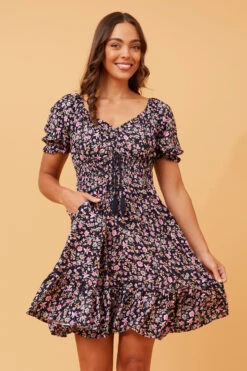 JAISY DITSY FLORAL SHORT DRESS -Printedcarpetus 8b71e53fad0a0da98d4ce9ffc23c2342