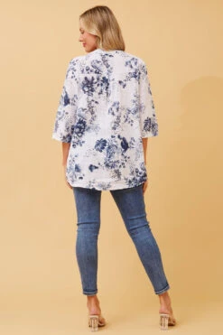 IMOGEN FLORAL LINEN TOP -Printedcarpetus 8c665974c4a89e781612732c199a9bfe