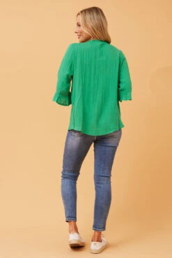 RUE BUTTON DETAIL TOP -Printedcarpetus 8dd23a2a75d7d3e88b3ebb7768773449