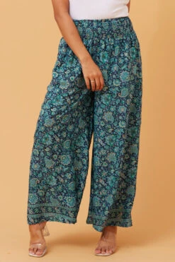 DOVER FLARED PAISLEY PRINT PANTS -Printedcarpetus 8e177764120c92e0cba470fd3eb8852d
