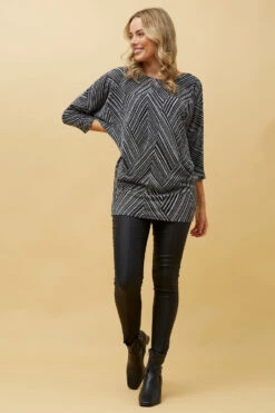 EBONY GLITTER TOP -Printedcarpetus 8fca72fb15e612ce54e774f684723c12