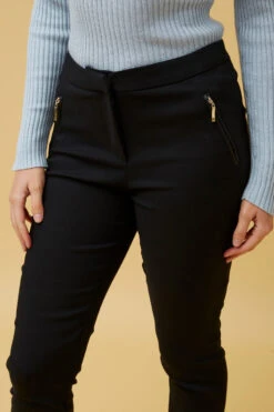 PU TRIM POCKET PANTS -Printedcarpetus 8ff97de45c59dfd5157c894cc2abb5b7