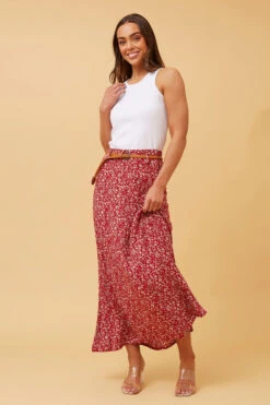 BETTY FLORAL BOHO MAXI SKIRT -Printedcarpetus 901b73c04e80b3e42bc2240d5acdbfd1