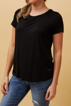 SOLID BASIC TEE -Printedcarpetus 91c809b0f23e1c8ec6571da3fd2bbcf8