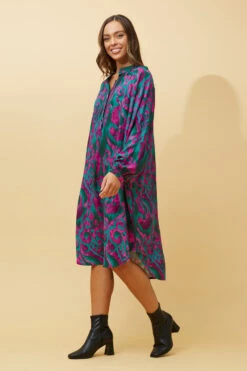 FONDA SHIRT DRESS -Printedcarpetus 920faf78344279aef5bdc934819b3c04