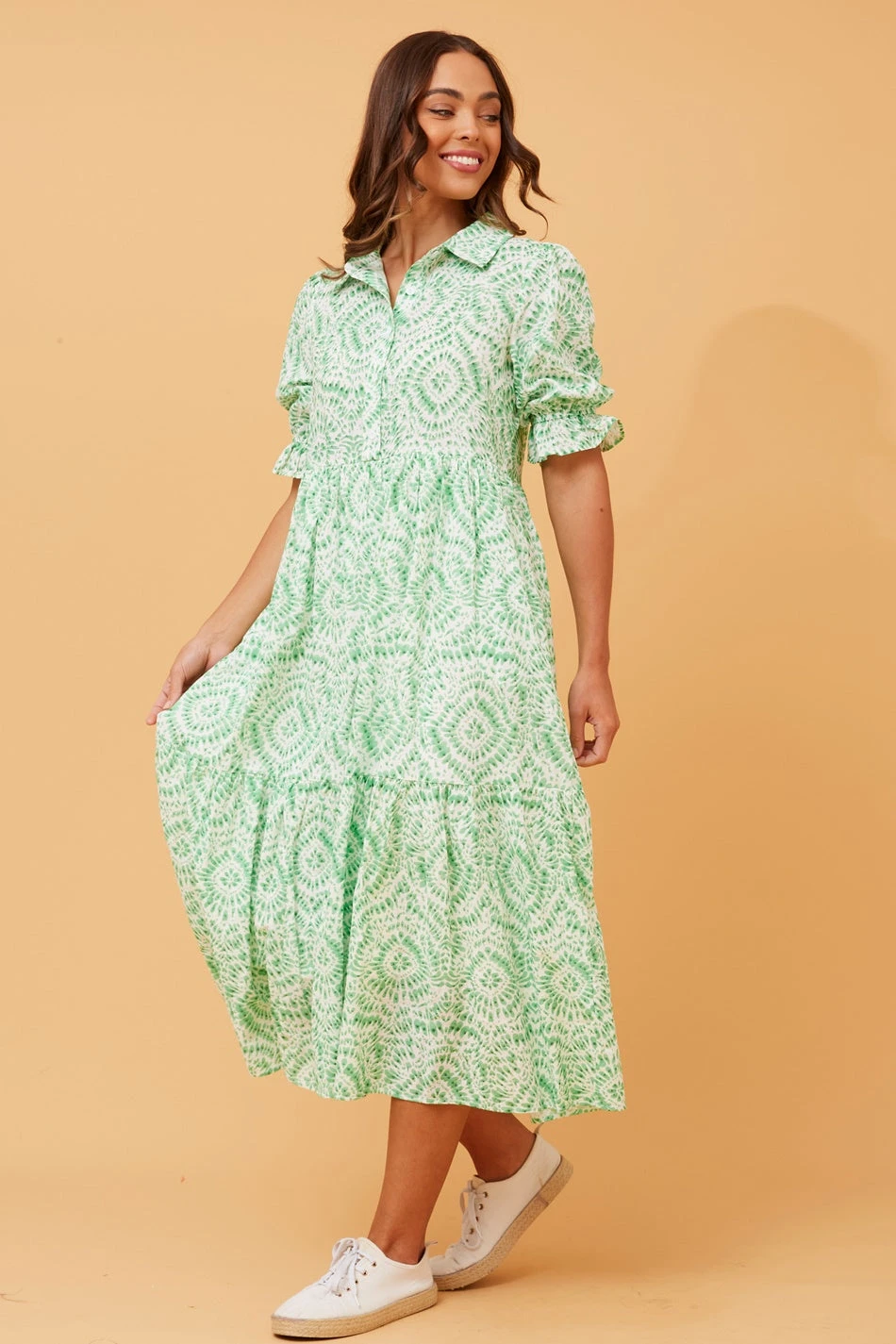 GRACIELA TIERED MIDI DRESS 8 GRACIELA TIERED MIDI DRESS - Image 6
