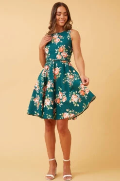 TILLY FLORAL SHORT DRESS 13 TILLY FLORAL SHORT DRESS -Printedcarpetus 958b985f7ba03de174d00f638ea8f7bc