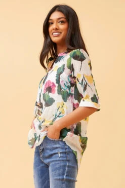BONDI FLORAL BLOUSE -Printedcarpetus 959152e0b702dc9cb86da962b600d8ab ddbc1713 891b 429d bdff eaa5f5c21345