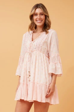 JAMELIA TIERED SHORT DRESS -Printedcarpetus 971668d2b27f0b5ce020759b9079fc53