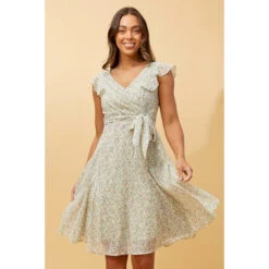 SANDRA DITSY PRINT SHORT DRESS -Printedcarpetus 973530fbac17ef139bc68cdd14f94729