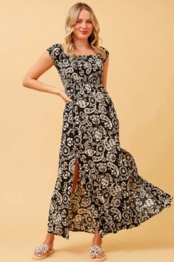 ROBIN FLORAL BOHO MAXI DRESS -Printedcarpetus 97caa8fe36b45273966d3989e57d0d78