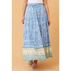 FLEURY BOHO MAXI SKIRT -Printedcarpetus 97e3b145039ed39dbb44c5516b91bc52