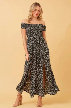 ROBIN FLORAL MAXI DRESS -Printedcarpetus 983127b5d9650f12733b8658ea9ef375