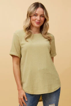 MISTY SHORT SLEEVE TEXTURED TOP 18 MISTY SHORT SLEEVE TEXTURED TOP -Printedcarpetus 99990e8054f777e9f678a0b43d3a4c69