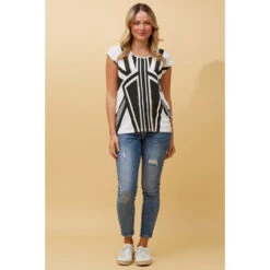 SONDRA SEQUIN GARPHIC TSHIRT -Printedcarpetus 9a9ff6d3a94eedf9834e12e791653c09