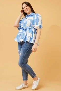 LAIKE ABSTRACT PRINT TOP -Printedcarpetus 9aca15da02ba7892ccef541a4ca9d87c