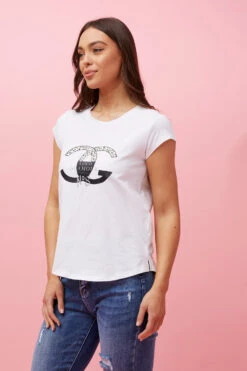 COCO GLAMOUR TSHIRT -Printedcarpetus 9ad1fa762f301e1755631ab808a01105