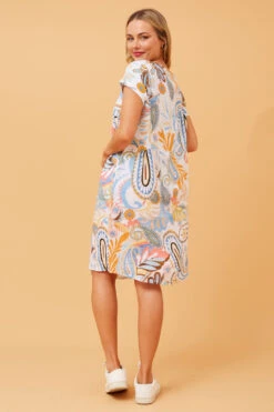 MESSINA PAISLEY LINEN DRESS 16 MESSINA PAISLEY LINEN DRESS -Printedcarpetus 9b9ff020118f28d96b12ac026afdab7f