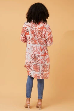 JANSON BOHO HI LOW TUNIC -Printedcarpetus 9da6b1d4b13c4e7b12653234026f4d80