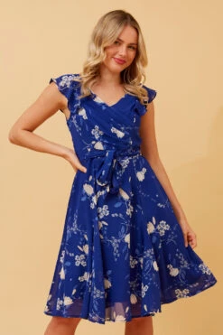 SANDRA FLORAL SHORT DRESS -Printedcarpetus 9de08389569be9a4238b01deb24e3de7