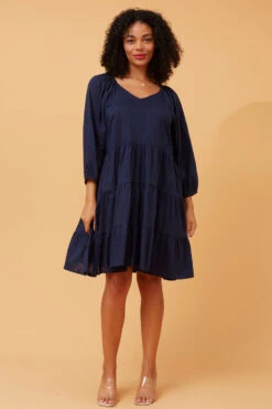 VINITA TEXTURED DRESS