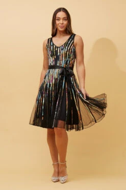 TRUDY SLEEVELESS RIBBON DETAIL DRESS -Printedcarpetus 9e7e16363ddd1e12a1dd5f5f6f0a323a 7ab9d206 48b9 4f77 9c09 0abaf2a8468c