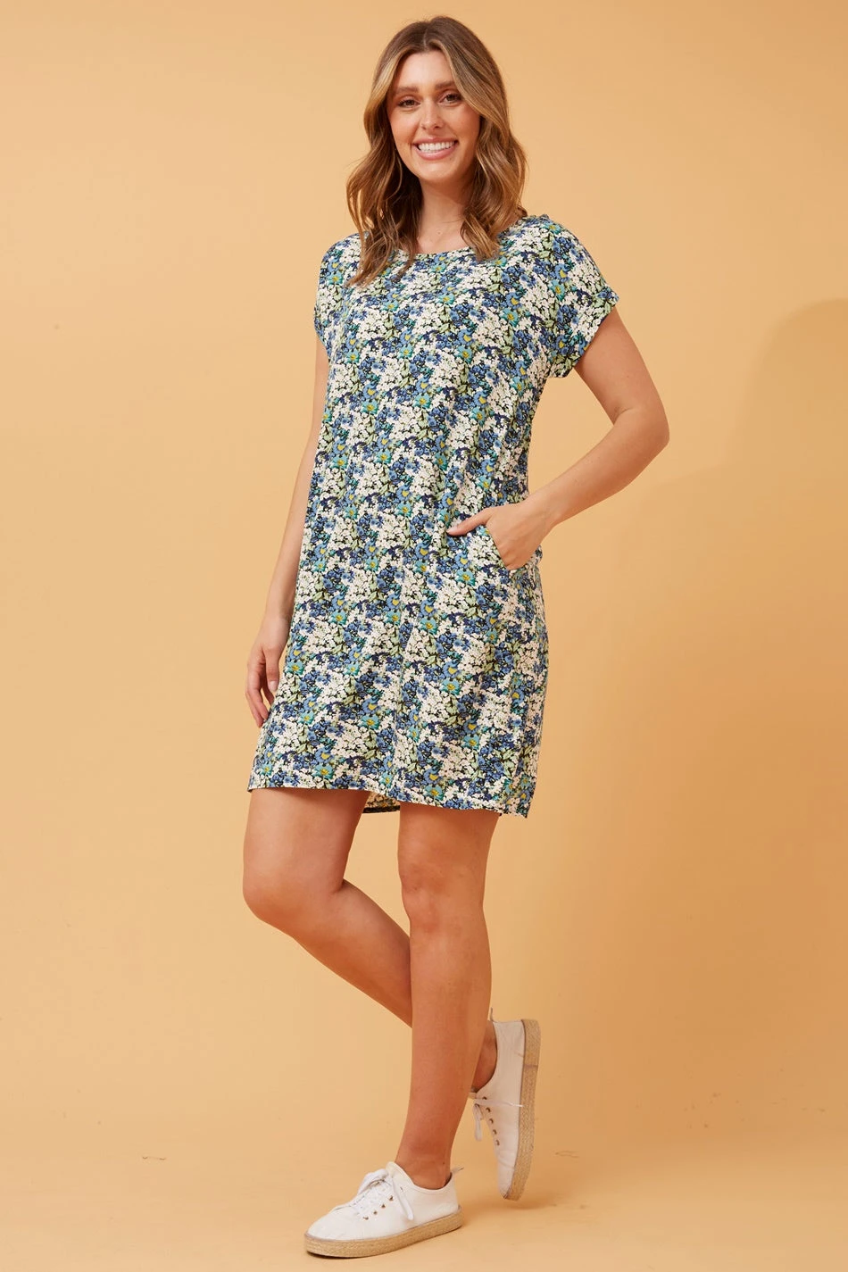 PAULA FLORAL PRINT SHIFT DRESS 7 PAULA FLORAL PRINT SHIFT DRESS - Image 5