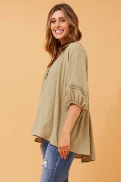 NAVEEN LACE DETAIL TOP -Printedcarpetus 9fa627abd57d602c482eea422de56c15