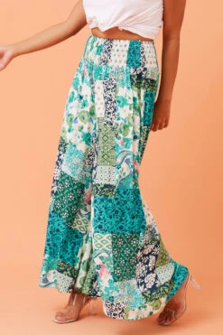 JANINE PATCHWORK BOHO PANTS -Printedcarpetus a0bebda0f397eadc433e509baf60c14d