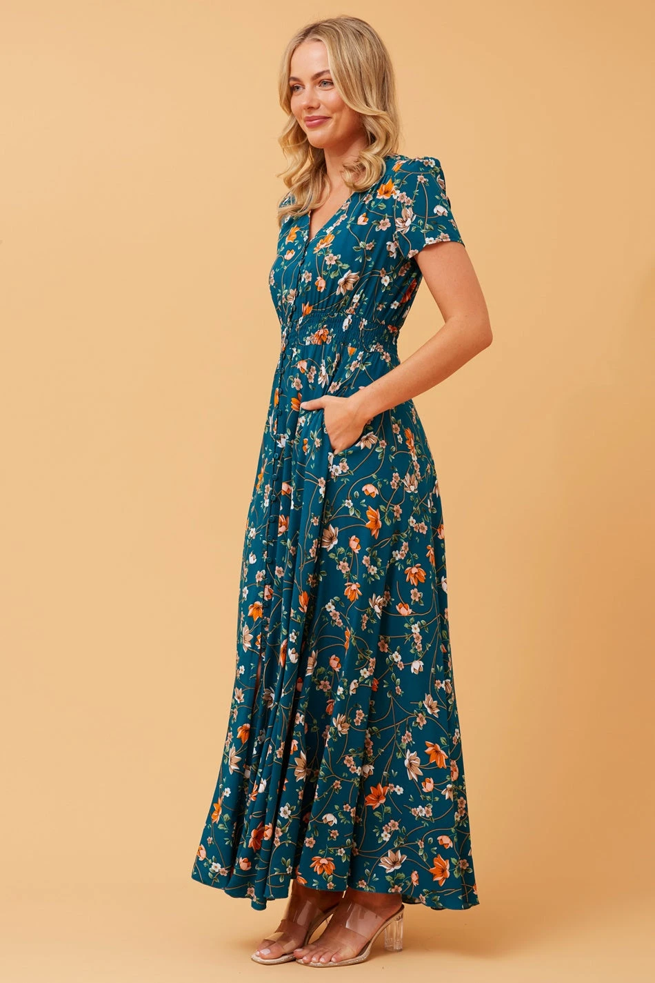 MEGAN FLORAL MAXI DRESS 7 MEGAN FLORAL MAXI DRESS - Image 5