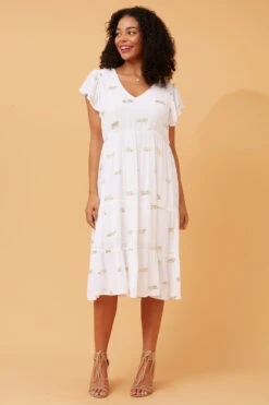 RANI SEQUIN DETAIL TIERED DRESS -Printedcarpetus a3c452a50355e8ec5db865ff7d69d896