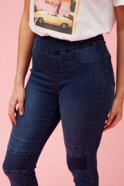 JAYDA SKINNY DENIM JEGGINGS -Printedcarpetus a51f9628f8663de3dace2318c1cc4fe0