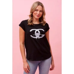 COCO GLAMOUR TSHIRT -Printedcarpetus a58fc5987d4eff67cf85612305326421