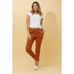 NOOSA SOLID JOGGER PANTS 28 NOOSA SOLID JOGGER PANTS -Printedcarpetus a6489e8bc039466d015ab7d474542ac0