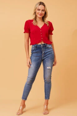 JAZELLA CROP TOP -Printedcarpetus a65e4bb431c727498a21a71fa82d1b62