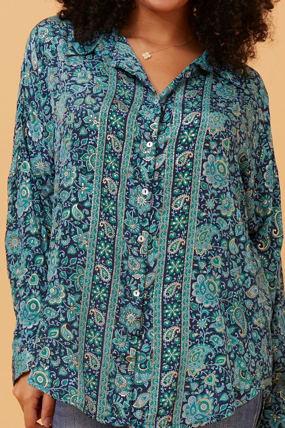 SAVAN PAISLEY PRINT SHIRT 8 SAVAN PAISLEY PRINT SHIRT - Image 6