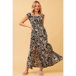 ROBIN FLORAL BOHO MAXI DRESS -Printedcarpetus a83fb12c970410b667f554bd895be08e