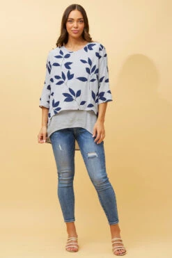 KIMMI DOUBLE LAYER TOP -Printedcarpetus a961f7c159d6ecca042922933e1d7d22