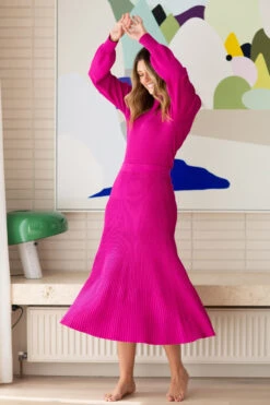 LEANNE RIB KNIT SKIRT -Printedcarpetus aa849f9127ab58a66410b192cb434c1a 4f7c8580 06f9 4194 a362 bee3514e519e