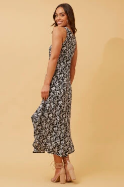 UMBRELLA FLORAL MIDI DRESS -Printedcarpetus ab056c003f5b315ff81aff3c3cba2fca