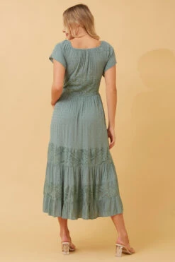 GILLIAN MIDI DRESS -Printedcarpetus ab38ad9b545370cc8b6ec321db70b4a7