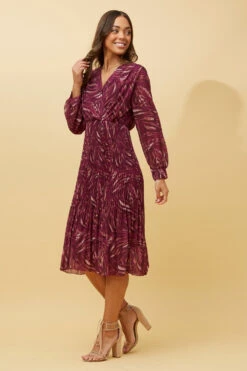 ZANETTA ABSTRACT PRINT TIERED PLEATED MIDI DRESS -Printedcarpetus ab775524957debaee05b717d7482e90b 8f3906ae 0273 4c37 b4e1 767e320e3fb1