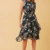 LOLA FLORAL MIDI DRESS -Printedcarpetus acccf556dcb60ff6022b3e69d1004a60
