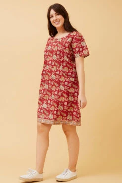 BELITA FLORAL SHIFT DRESS 13 BELITA FLORAL SHIFT DRESS -Printedcarpetus ad2a19762c1f86c548538ba843f49432