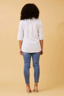 KAI FLORAL EMBROIDERY DETAIL TOP -Printedcarpetus ae53cf14a287ad8e354d6f852a5bdb0a