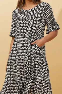 KENNA POLKA DOT MIDI DRESS -Printedcarpetus aff3dfef4cf794ace035b6d6c9702b03
