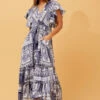 GEMALLA PATCHWORK BOHO MAXI DRESS -Printedcarpetus aff8aed084442ccb8d806e5e77a87244