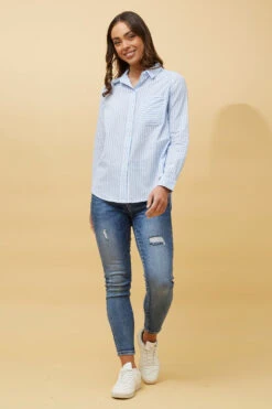MARGARET STRIPE SHIRT -Printedcarpetus b020838e6293b611a993dbcac0885056